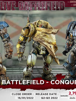 [สั่งจอง]TOYS RAIDER 1/12 : LIVE BATTLEFIELD - Conqueror Mech