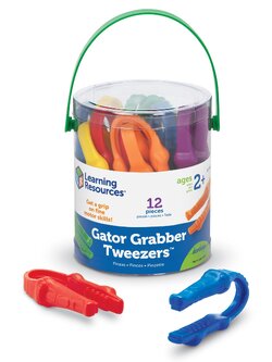 ชุดตัวคีบจระเข้ , ของเล่นเด็ก, ของเล่นเสริมพัฒนาการ, ของเล่นเด็กอนุบาล,ฝึกพัฒนากล้ามเนื้อมัดเล็ก