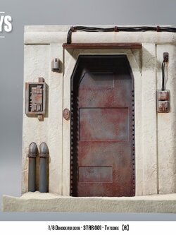 [สั่งจอง]mOjingToys STAR001 1/6 : Dokodemo Door Scene Series - Star Wars Tatooine