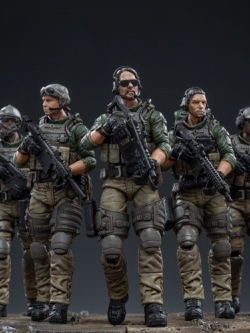 [สั่งจอง]JOYTOY：1/18 JTUS003 USMC Reconnaissance Company of Expeditionary Army Set