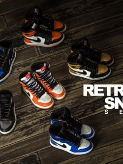 [สั่งจอง]ONESIX-VERSE TOYS OS02 1:6 OG Retro High Sneaker Serise