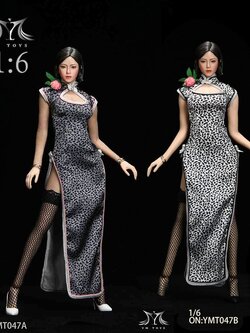 [สั่งจอง]YMTOYS YMT047 1/6 : Leopard Print Cheongsam Girl Pomelo