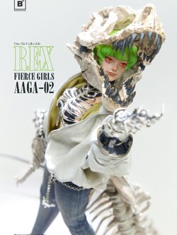 [สั่งจอง]Beautiful Chemistry x Entei Ryu UV202501 1/6 : Fierce Girls Mercenary Gunner AAGA-02 Rex