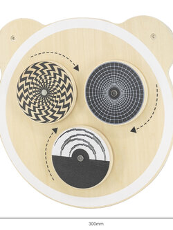 Spinning Points, แผ่นติดผนัง เกมส์ไม้ ของเล่นเสริมพัฒนาการ, ของเล่น,ของเล่นติดผนัง,แถบแม่เหล็ก