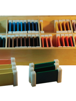 กล่องสี 63 แผ่น (No.3), ของเล่นไม้, ของเล่นเสริมพัฒนาการ, ของเล่นเด็กอนุบาล, สื่อการสอนเด็กอนุบาลมอนเตสซอรี่ ,montessori, สื่อการสอนประถม