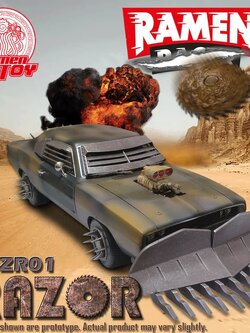 [สั่งจอง] Ramen Toy 1/12 ：RAMEN RACER - RZR01 : Razor