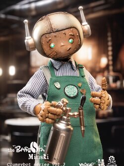 [สั่งจอง]Whycat & GEARHEADTOYS GHT005 ： ClumsyBot - Minski