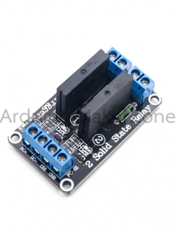 Solid State Relay 2 channel 5V (240V, 2A) โซลิดสเตตรีเลย์ 2 ชาแนล 5V (240V, 2A)