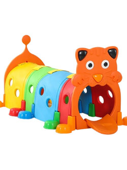 ถ้ำลอด,ท่อลอด ,อุโมงค์แมวส้มหลากสี, ของเล่นสนาม,ของเล่นเสริมพัฒนาการ พร้อมส่ง ราคาโรงงาน