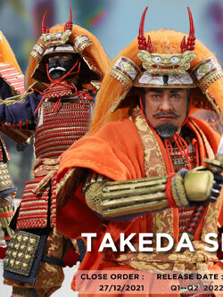 [สั่งจอง]DID XJ80013 1/12 : Palm Hero Japan Samurai Series - Takeda Shingen