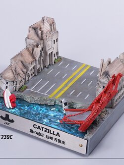 [พร้อมส่ง] "JXK : Catzilla 2.0 - JXK239C (ฉาก)" (เฉพาะฐานไม่รวม Catzilla ในภาพโปรโมท)