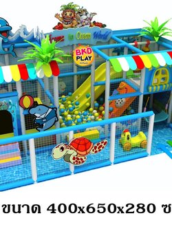 บ้านบอลเด็ก ชุด เจ้าโลมา บ่อบอลพร้อมสไลเดอร์และของเล่นมากมาย นุ่มนิ่ม softplay สวนสนุก เครื่องเล่นสนามในร่ม indoorplayground รับสั่งทำบ้านบอลตามธีมสีและขนาดตามพื้นที่ได้ pre order 30-45 วัน