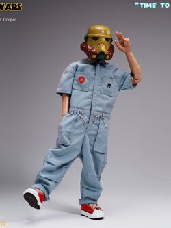 [พร้อมส่ง]trickyMan12 1/6 : STOPWARS Atmosphere Trooper Set -Pt.9