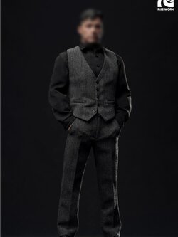 [สั่งจอง]Rise Work RW05 1/6 : BAT MAN Gray Vest Costume Hangtag Set