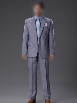 [พร้อมส่ง] TOPO TP010 1/6 Scale Men's Suit Set with body