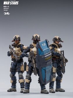 [สั่งจอง] JOYTOY JT0074 1/18 WAR STARS INDIGO TEAM