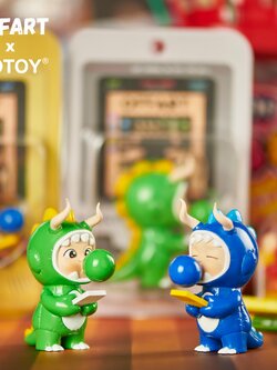 [สั่งจอง] OFFART X Dotoy Bubble Dino Jimmy Boy (8Cm)