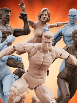 [สั่งจอง]BOSS FIGHT STUDIO 1/12 : Epic H.A.C.K.S. Blanks