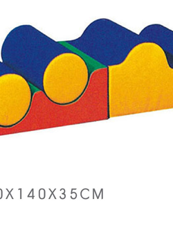 คลื่นนุ่มนิ่ม, ปีนป่ายนุ่มนิ่ม, เบาะนุ่ม, ของเล่นเด็ก, ของเล่นเสริมพัฒนาการ, Soft play,