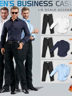[สั่งจอง]HOT HEART VA05 1/6 : ACCESSORISE : MEN'S BUSINESS CASUAL
