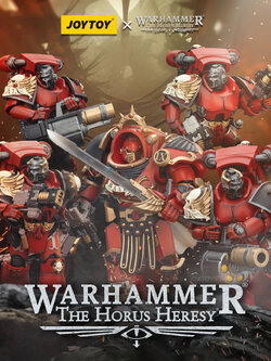 [สั่งจอง] Joy toy 1/18 : Blood Angels - JT00386 : Legion Praetor in Tartaros Terminator Armour