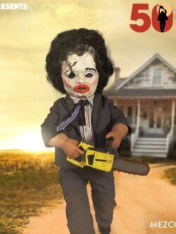 [พร้อมส่ง]Mezco toyz 10.5" : Leatherface 1974 Deluxe Edition