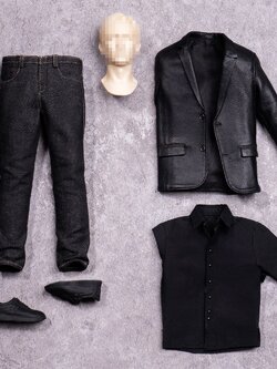 [สั่งจอง] BOOM TOYS BTS-001 1/6 : Infernal Affairs Chen Yongren - Genuine Leather Clothing Set