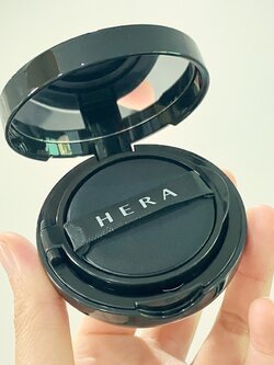 Hera Black Cushion Foundation SPF34/PA++ 5g สี 21N1 Vanilla คุชชั่น ฟาวเดชั่น เนื้อซาตินนุ่มๆ