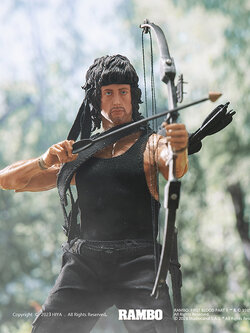 [พร้อมส่ง ] HIYA Toys EXQUISITE SUPER Series 1/12 : Rambo First Blood2 ESR0099