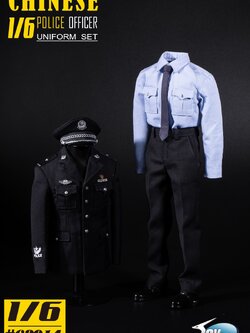 [สั่งจอง]TOYSCITY TGC-68014 1/6 : CHINESE POLICE OFFICER UNIFORM SET 2.0