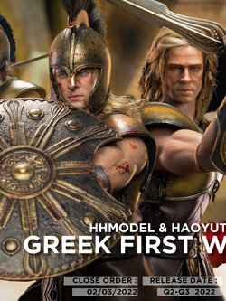 [สั่งจอง]HHMODEL & HAOYUTOYS 1/6 : Empire Legion-Trojan Horse Massacre - Greek First Warrior