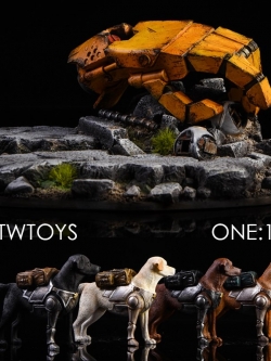 [สั่งจอง]TWTOYS 1/12 The ruins of the battlefield TW1916A TWTOYS 1/12 Mechanical dog TW1916 B/C/D/E