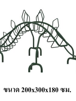ปีนป่ายเจ้าไดโน่, เครื่องเล่นสนาม กลางแจ้ง เหล็ก, บาร์โหน ตั้งพื้น OutdoorPlayground, ราคาโรงงานสินค้าสั่งทำ 10-20 วัน