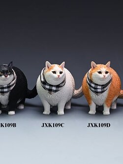 [สั่งจอง]JXK JXK109 1/6 : Change Head Fat Cat