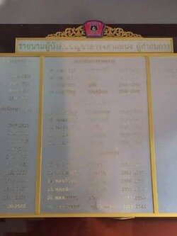 ป้ายทำเนียบ พื้นลามิเนตลายสแตนเลส ขนาด 120x240cm