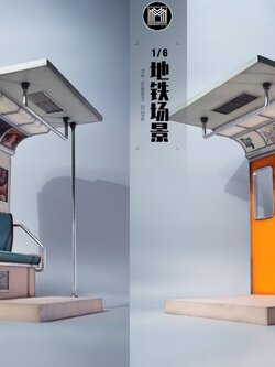 [สั่งจอง]mmmtoys M2211 1/6 : The Subway Scene