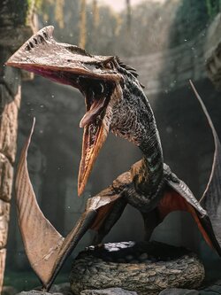 [สั่งจอง]Iron Studios : Quetzalcoatlus Icons (Jurassic World : Rebirth)