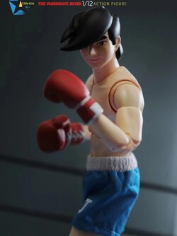 [พร้อมส่ง] Action Role 1/12 : The Passionate Boxer มีให้เลือก 2 แบบ