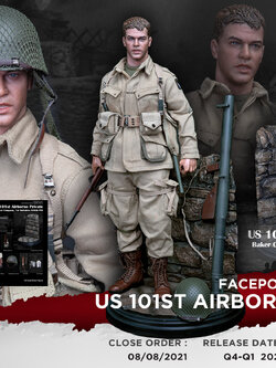[สั่งจอง]Facepoolfigure FP006 1/6 : US 101st Airborne Private