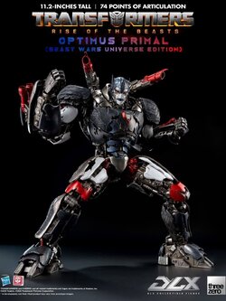 [สั่งจอง]Threezero 3Z08850W0 DLX : Rise of Beasts Optimus Primal (Beast War Universe Edition) (Standard Version)
