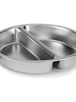 ถาดอาหารทรงกลม ขนาดไซส์ 1/2