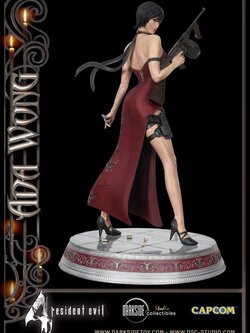 [สั่งจอง]DarkSide Collectibles Studio 1/4 Resident Evil 4 Premium Statue : Ada Wong