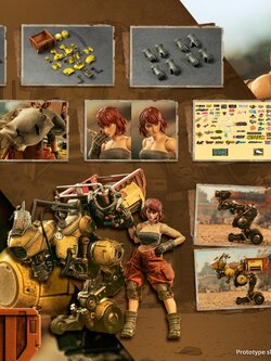 [พร้อมส่ง] FOGTOYS EA02 1/12 : Fantasy Alphabet Series—“M”