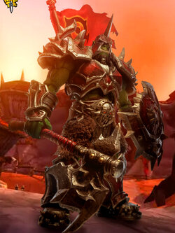 [พร้อมส่ง] Hero toys 7" : Orc Warlord Warrior - Kor'kron