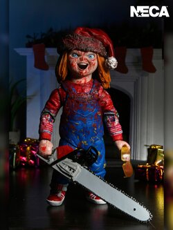 [พร้อมส่ง] NECA : Ultimate Chucky (Holiday Edition) (4นิ้ว)
