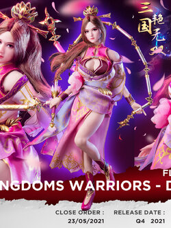 [สั่งจอง]FLAGSET FS-G002 1/6 Three Kingdoms Warriors - Diao Chan