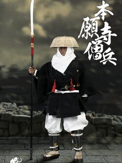 [สั่งจอง] DXTOYS 1/6 DX001/DX002 Japan Sengoku - Honganji Monk Soldier [Standard /Deluxe Edition]