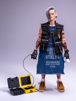 [สั่งจอง] trickyMan12 1/6 : tattoo artist action figure