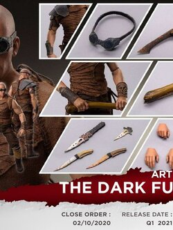 [สั่งจอง]Art Figure AF-025 1/6 : THE DARK FURYAN 2.0