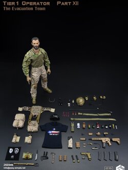 [สั่งจอง]Easy&Simple 26044S 1/6 : SMU Tier1 Operator Part XII The Evacuation Team